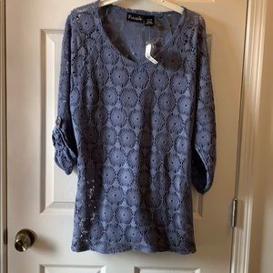 Frazzle Pullover Crochet Sweater